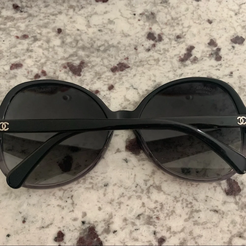 Authentic CHANEL 5351 1561/S8 59 17 140 3P polarized‎ sunglasses w/case